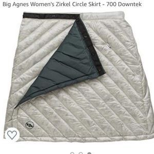 Big Agnes Zirkle down puffy circle skirt